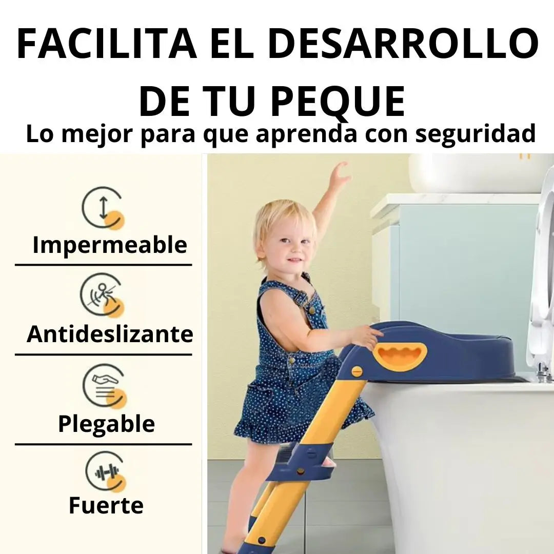 Asiento de Entrenamiento con Escalera para niños