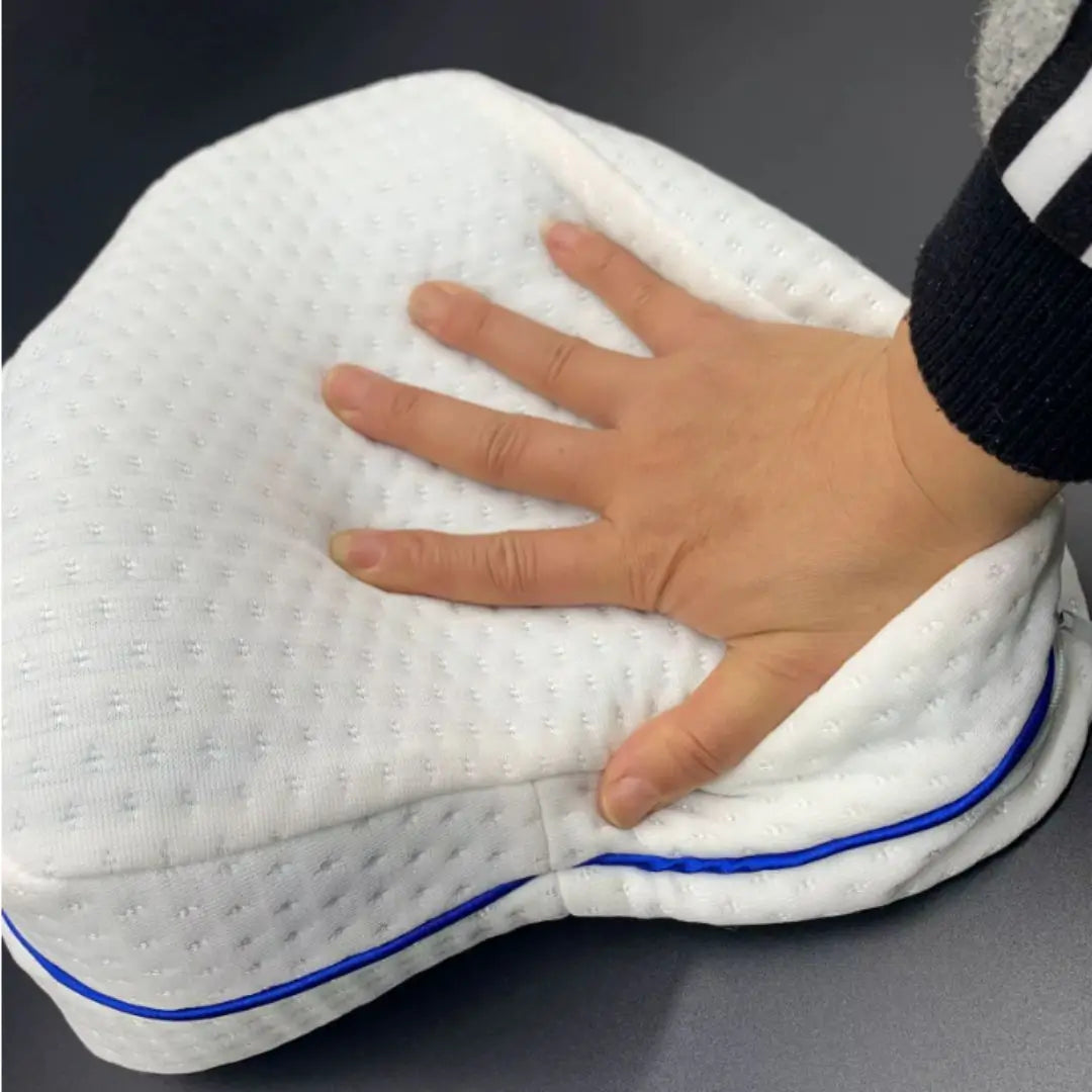 Almohada ortopédica. para dolores en la ciática