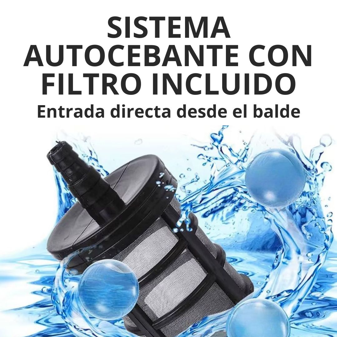 Kit limpieza de auto Hidrolavadora y Mini aspiradora