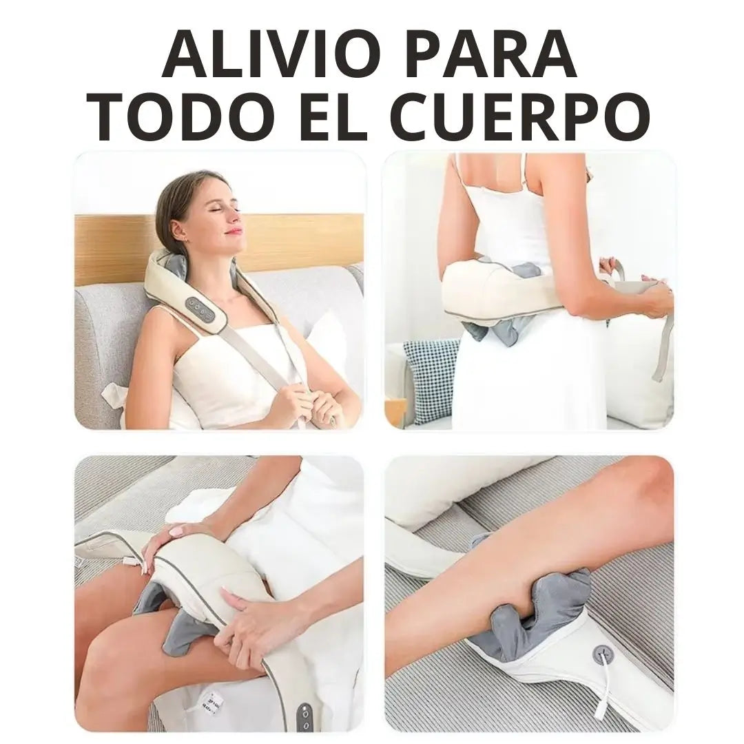 Masajeador de cuello, espalda y lumbar + regalo