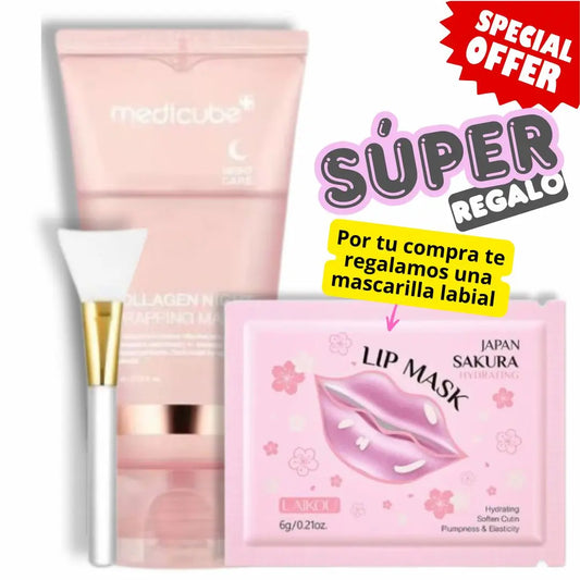 Mascarilla rejuvenecedora de colágeno: Piel Radiante sin Filtros