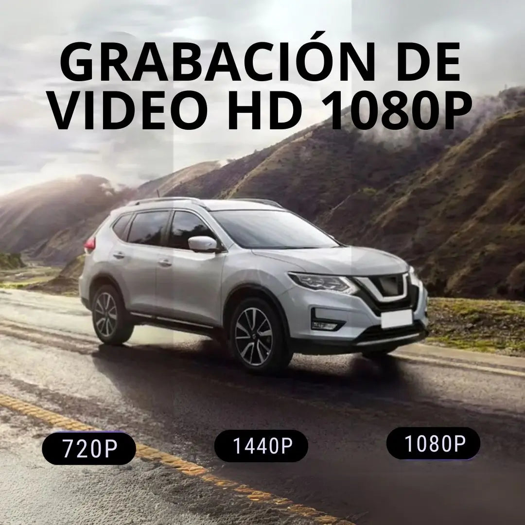 Retrovisor con doble cámara