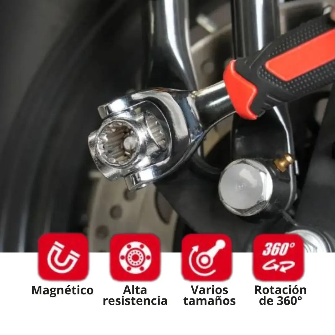 Llave multiuso 8 en 1 Ahorra tiempo y dinero