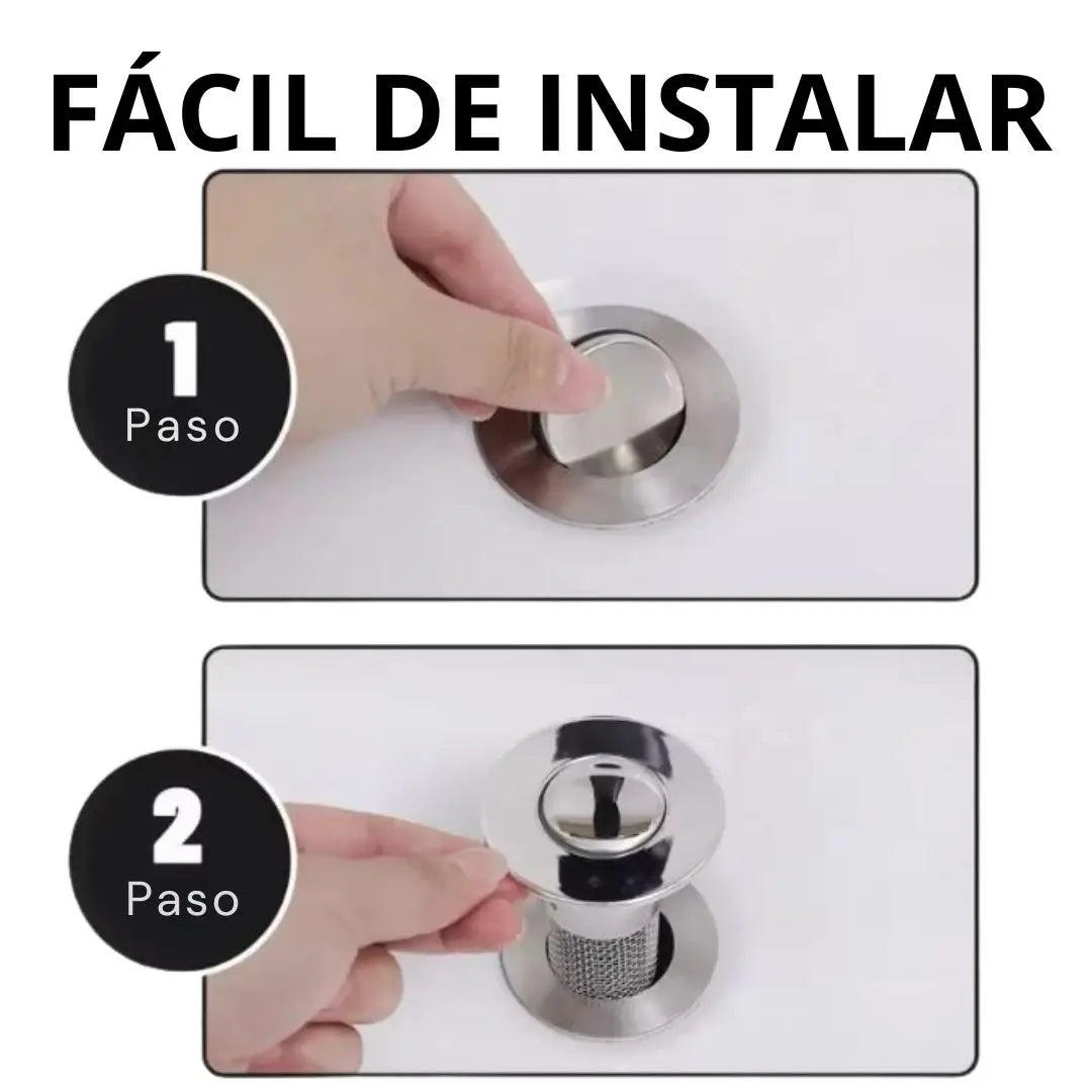 Tapa Pro Evita obstrucciones en el lavado