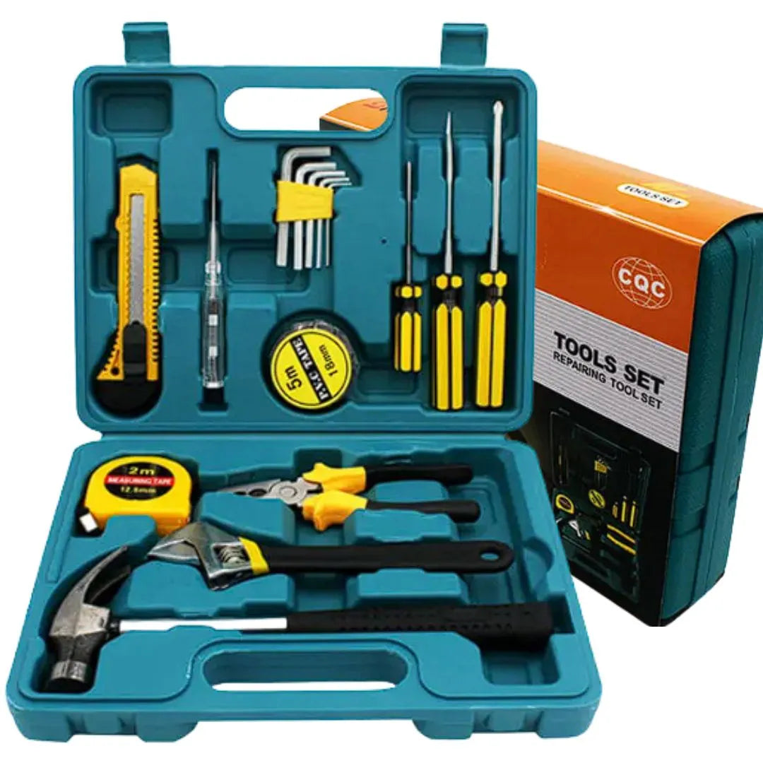 Set de taladro 98V y maletín de herramientas