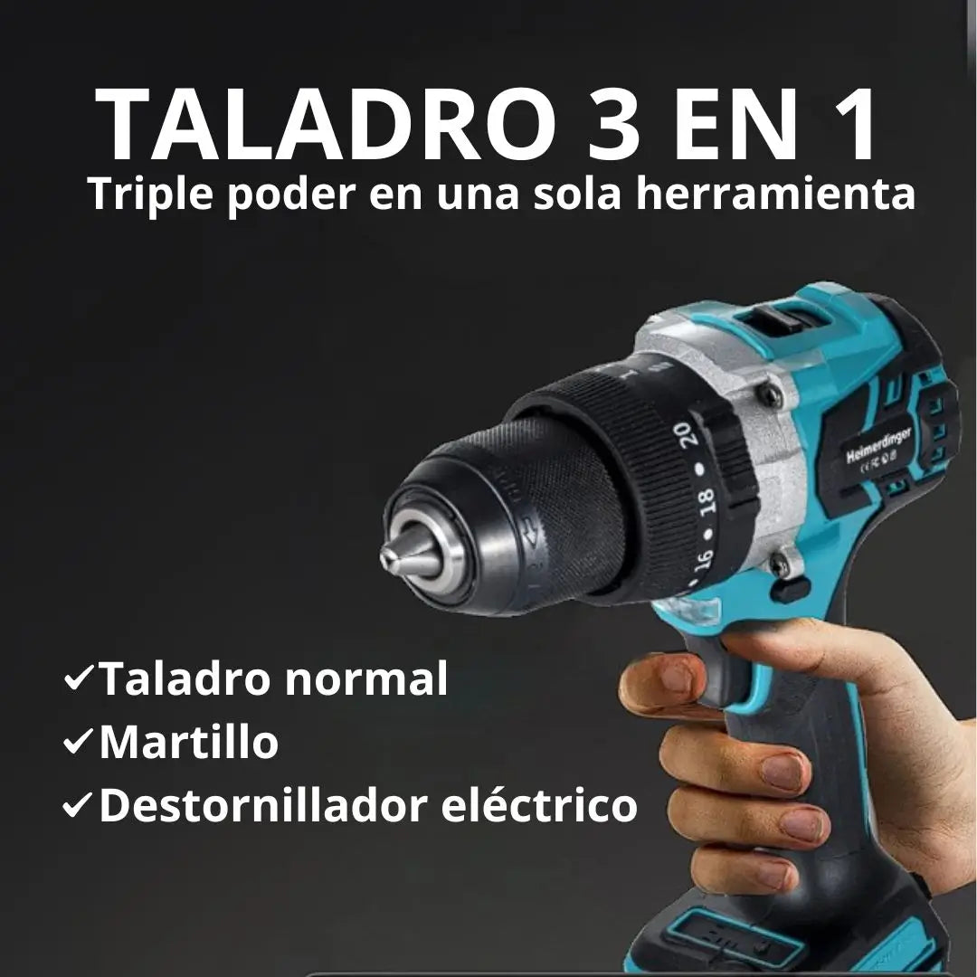 Kit Mini Sierra 98V y taladro 48V + regalo