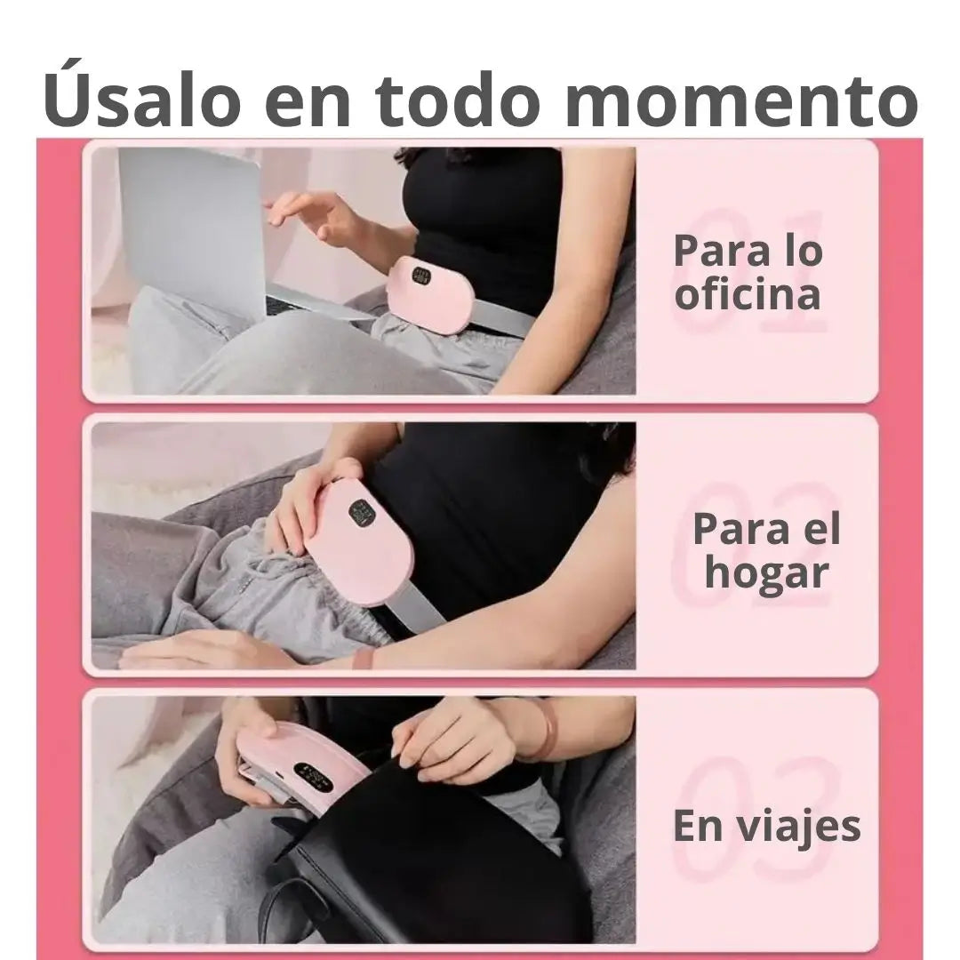 Cinturón para aliviar dolores menstruales