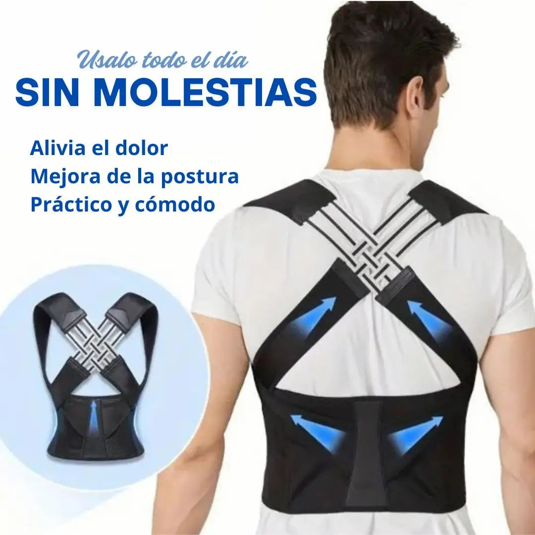 Corrector de postura + 🎁 masajeador muscular DE REGALO