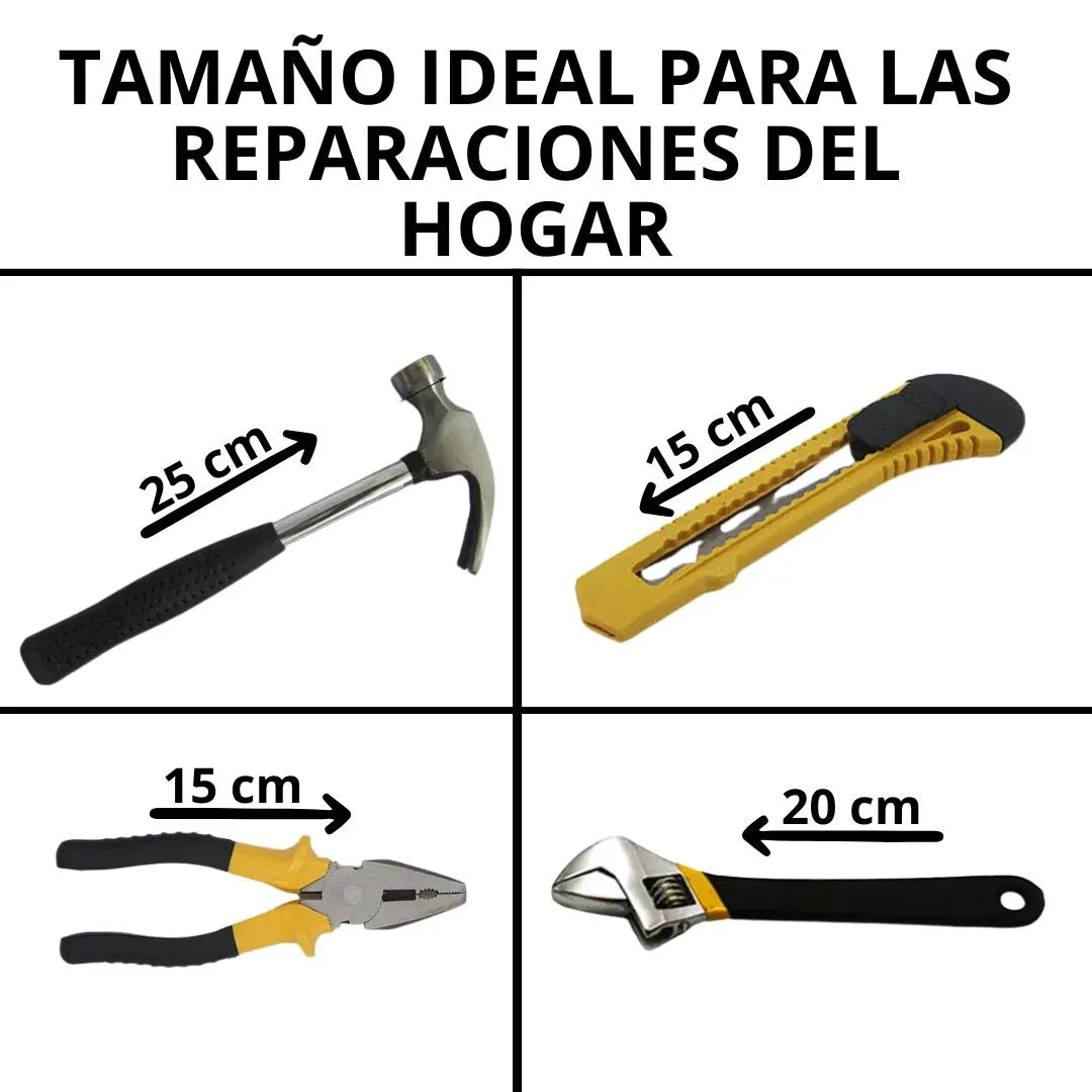 Set de taladro 98V y maletín de herramientas