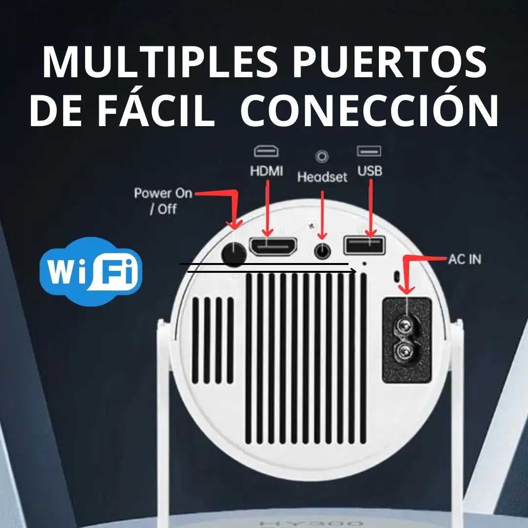 Proyector portátil 4K 40% de descuento