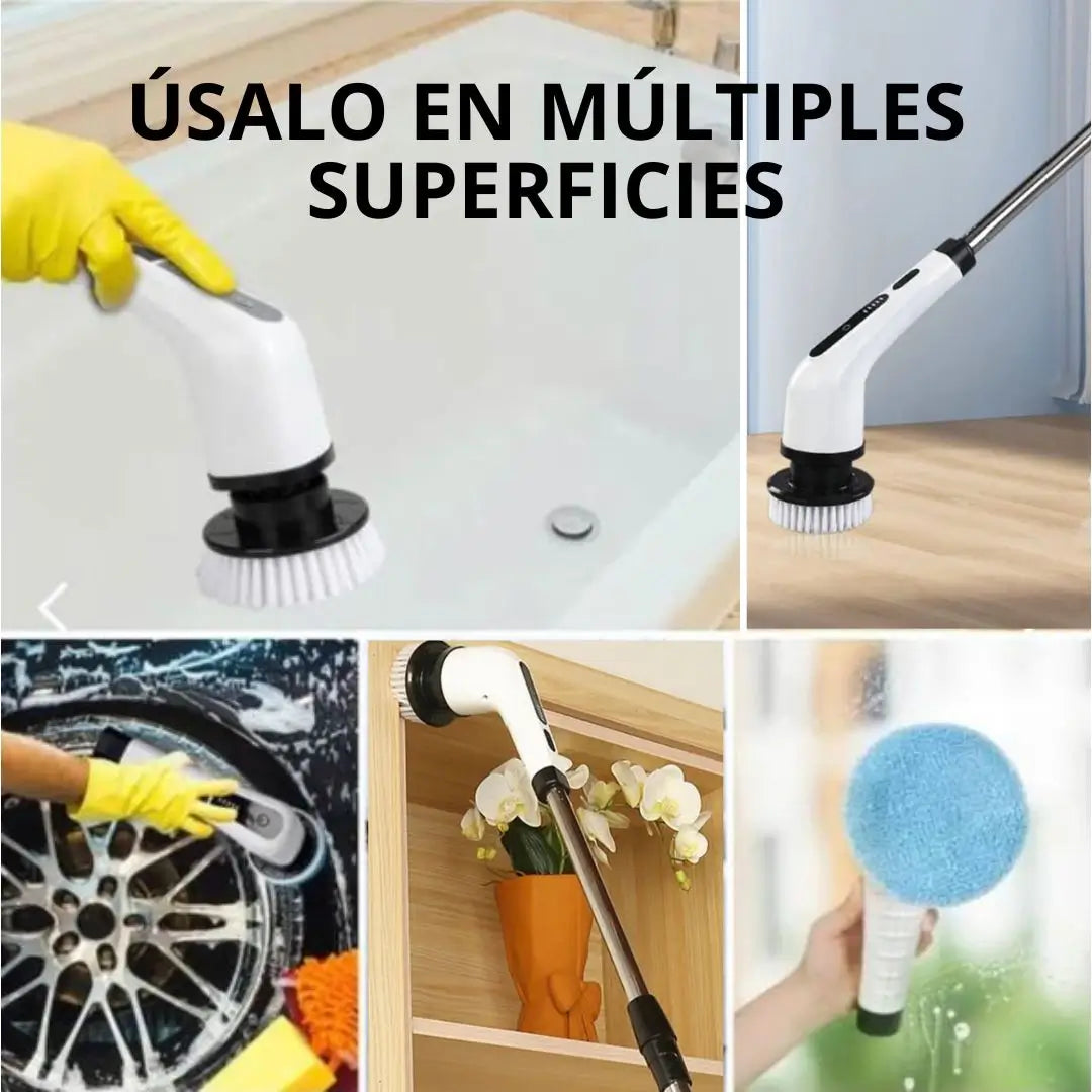 Cepillo eléctrico para limpiar + regalo GRATIS