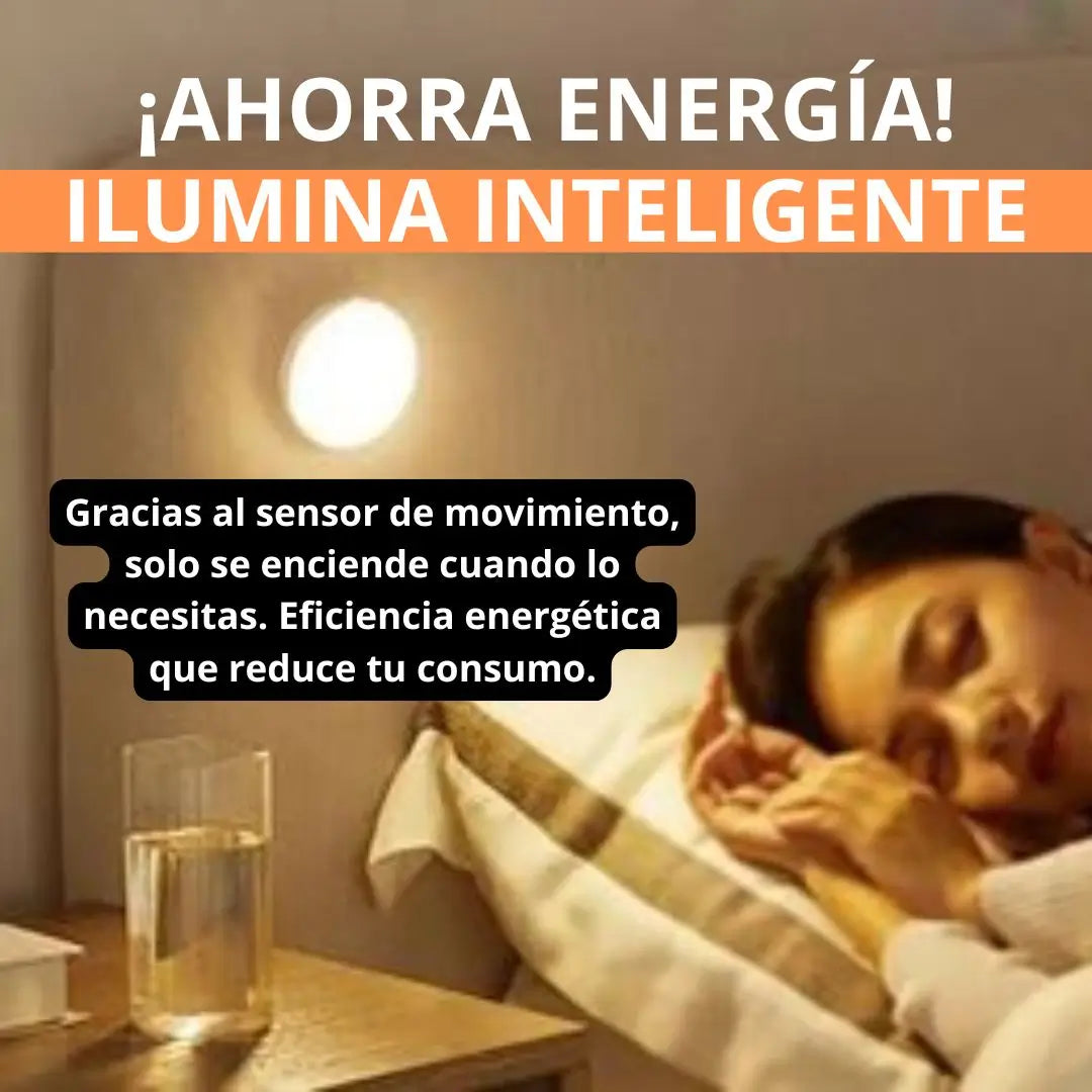 3X1 Focos con sensor de movimiento. ¡Ahorra energía!