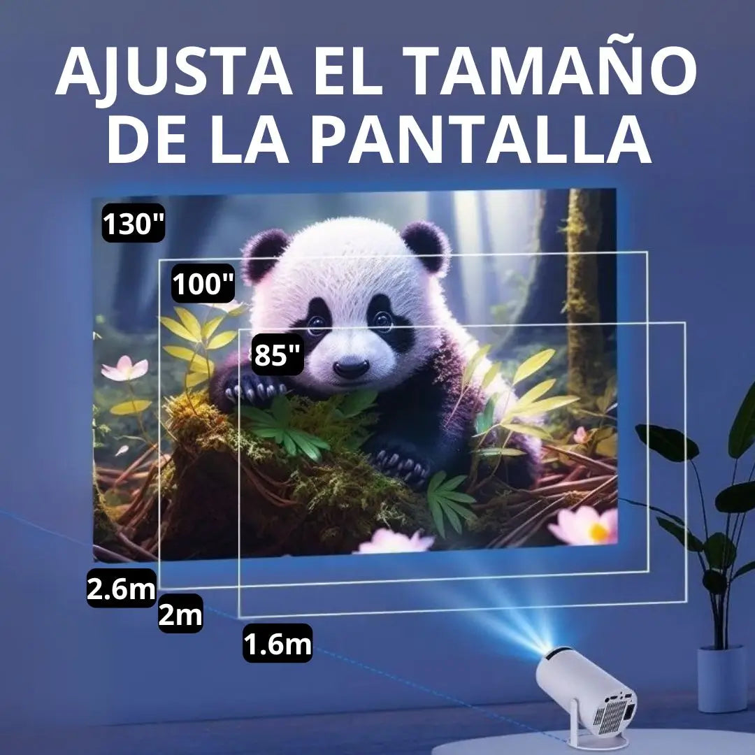Proyector portátil 4K 40% de descuento