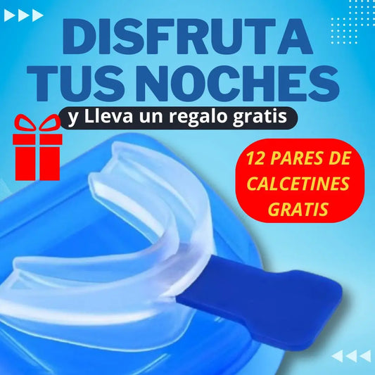 Dispositivo antironquidos y bruxismo+🎁
