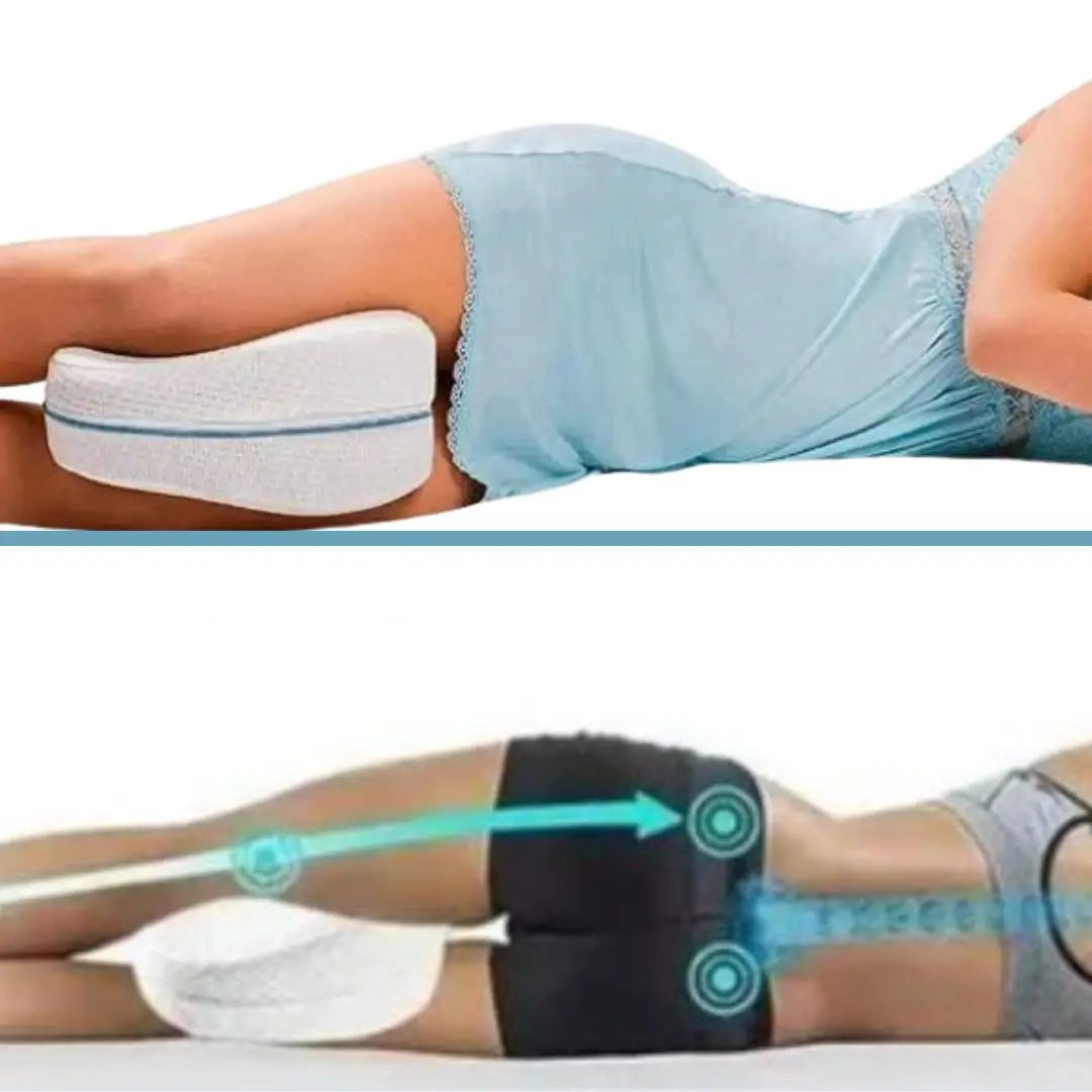 Almohada ortopédica. para dolores en la ciática