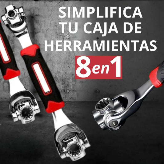 Llave multiuso 8 en 1 Ahorra tiempo y dinero
