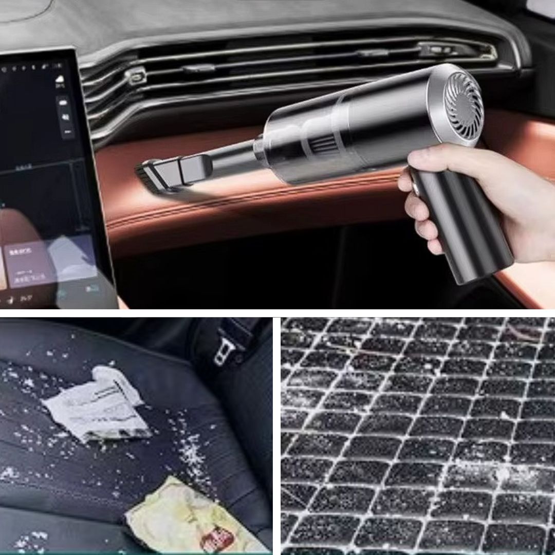 Kit limpieza de auto Hidrolavadora y Mini aspiradora