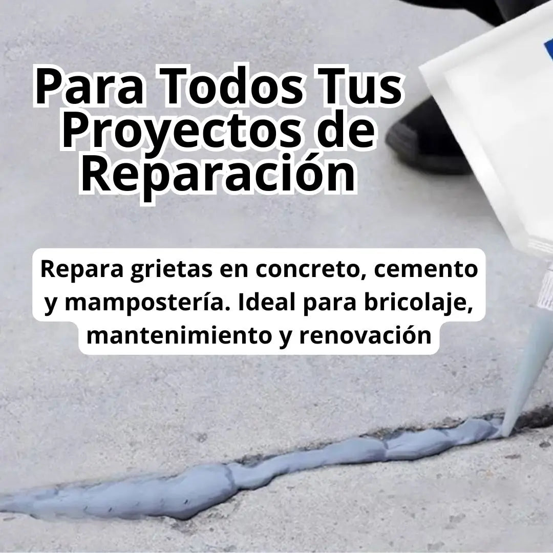 2x1 Reparador De Grietas De Hormigon Liquido