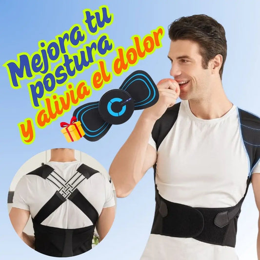 Corrector de postura + 🎁 masajeador muscular DE REGALO