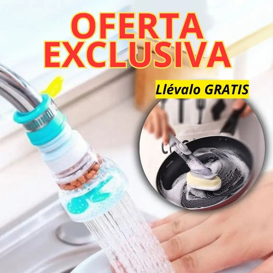 Grifo extendible + cepillo para loza GRATIS
