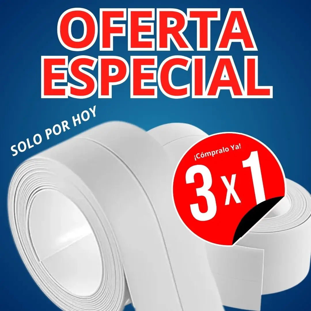 Cinta antimoho de 3M para superficies y esquinas