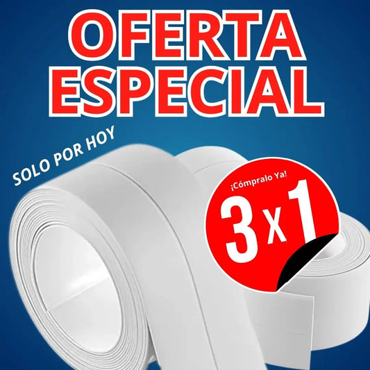 Cinta antimoho de 3M para superficies y esquinas