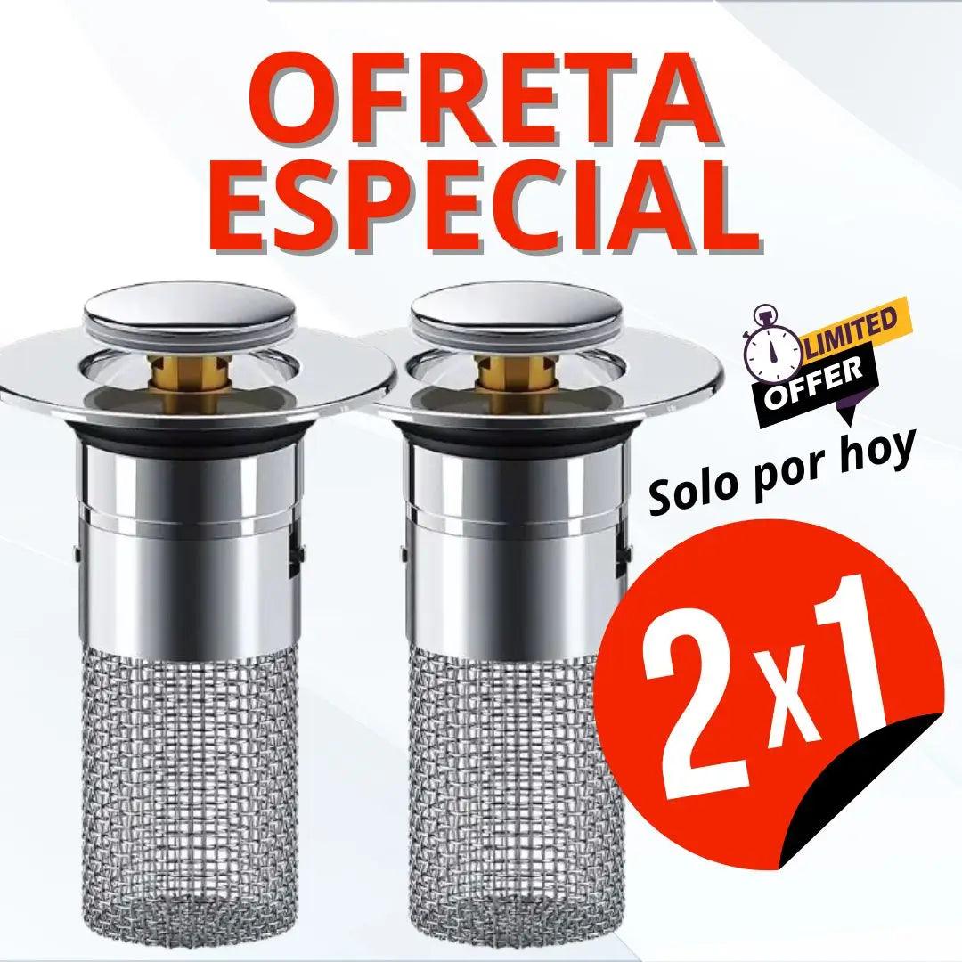Tapa Pro Evita obstrucciones en el lavado