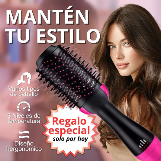 GlamPro Cepillo secador 3 en 1